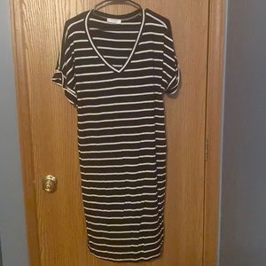 Black and White Dress